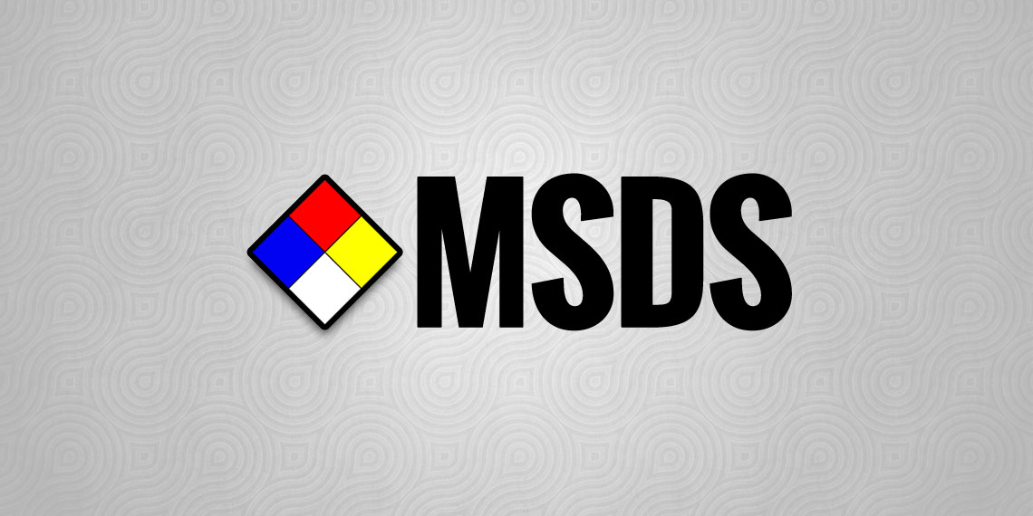 علامت MSDS چیست؟